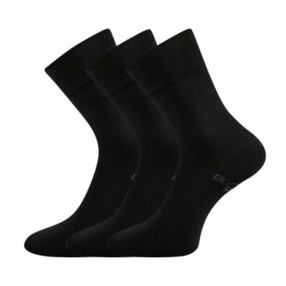 Zdravotní ponožky 3 kusy v balení Lonka Bioban černá Velikost: 35-38