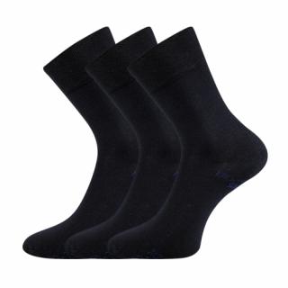 Zdravotní ponožky 3 kusy v balení Lonka Bioban tmavě modrá Velikost: 35-38