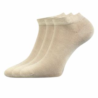 Zdravotní ponožky 3 kusy v balení Lonka Esi béžová Velikost: 35-38