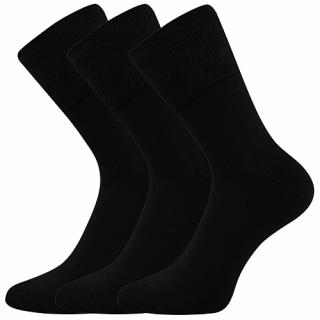 Zdravotní ponožky 3 kusy v balení VoXX Finego Černá Velikost: 35-38