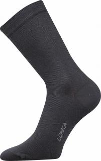 Zdravotní ponožky Lonka KOOPER tmavě šedá Velikost: 35-38
