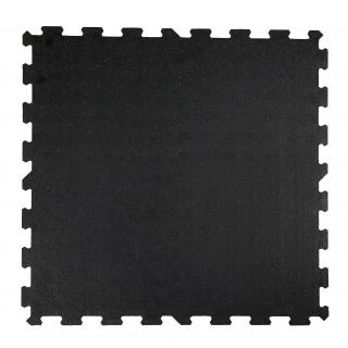 Povrch do fitness puzzle 478x478x8/10/mm černá / černá nebo probarvenost 10% EPDM Barva: Černá, Tloušťka desek: 10mm