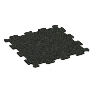 Povrch do fitness puzzle | 485x485x8 mm | černá nebo probarvenost 10% EPDM Barva: Zelená