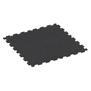 Povrch do fitness puzzle | 970x970x8/10/16mm | černá barva Barva: Černá, Tloušťka desek: 8mm