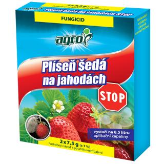 AGRO Plíseň šedá na jahodách STOP 2x 7,5 g (AGRO Plíseň šedá na jahodách STOP 2x 7,5 g)