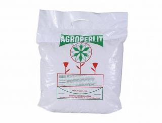 Agroperlit 8L, perlit (Agroperlit - granule asi 1 až 3 mm velké, vhodné pro výsevy, jako příměs do zahradnického nebo kokosového substrátu. Zvyšuje provzdušnění substrátu. Bílá barva. Inertní medium. Objem: 8L)