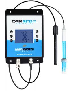 Aqua Master P700 PRO2, kombinovaný pH a EC metr monitor (Kombinovaný pH metr P700 Pro 2 je ideální pro měření pH, EC, CF, PPM a teploty živné vody pro rostliny a vody v bazénech, vířivkách a jezírkách.)