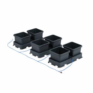 Autopot Easy2Grow, 6 květináčů bez nádrže (Aquavalve5) (Autopot Easy2Grow, 6 květináčů bez nádrže (Aquavalve5). Obsahuje 3 podmisky, 6 květináčů, kompletní spojovací materiál. Aquavalve5.)