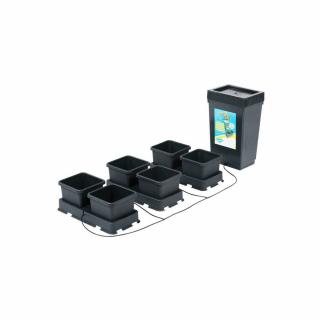 Autopot Easy2Grow, 6 květináčů s nádrží 47 l (Aquavalve5) (Autopot Easy2Grow, 6 květináčů s nádrží 47 l (Aquavalve5). Obsahuje 3 podmisky, 6 květináčů, kompletní spojovací materiál, nádrž. Aquavalve5.)