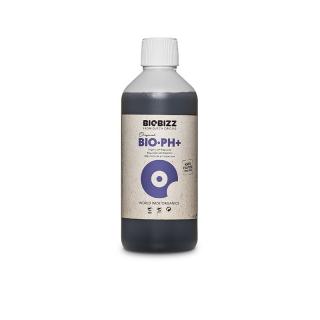 BioBizz Bio-pH+ 500ml (BioBizz Bio-pH+ je organický pH regulátor. Bio-pH+ obsahuje huminové kyseliny z přírodních zdrojů, které byli speciálně vybrané pro organické pěstování.)