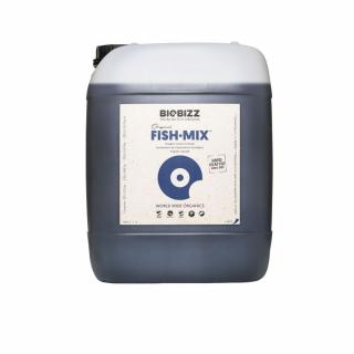 BioBizz Fish-Mix 10L, růstové hnojivo (Fish·Mix umožňuje substrátu stimulovat bakteriální flóru a urychlit růst.)