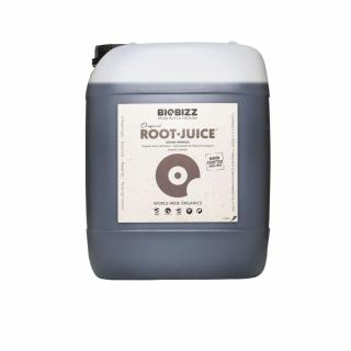 Biobizz Root-Juice 20L, kořenový stimulátor (Root-Juice je harmonicky vyvážená směs prvotřídních huminových a fulvových kyselin s mořskými řasami. Root-Juice je kořenový stimulátor vyvinutý speciálně pro dynamický růst kořenů a podporu kořenového systému)