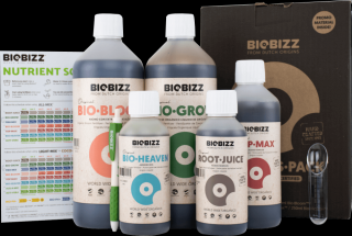 BioBizz Starter Pack, sada hnojiv  (Pokud nevíte kde začít, BioBizz vám první kroky usnadní.)