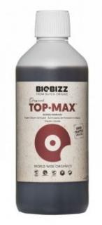 BioBizz Top-Max 500ml, květový stimulátor (Prostředek pro stimulaci květu, který zajišťuje rychlé dělení buněk během kvetení a zvyšuje produkci transportních cukrů v ovoci či v květinách.)