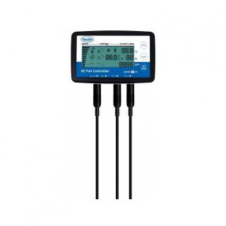 CAN LCD EC Speed Controller (CAN představuje moderní LCD kontrolér pro EC ventilátory. Vyspělý systém pro řízení klimatu s LCD displejem, který umožňuje nastavit teplotu a vlhkost v kombinaci s dalšími důležitými funkcemi jako je hystereze, podtlak,)