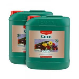 Canna Coco (A+B) 10L (Coco nutrient je kompletní profesionální živný preparát pro rostliny. Obsahujíe všechny nezbytné prvky pro optimální růst a květ.)