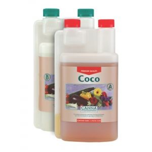 Canna Coco (A+B) 1L (Coco nutrient je kompletní profesionální živný preparát pro rostliny. Obsahujíe všechny nezbytné prvky pro optimální růst a květ.)