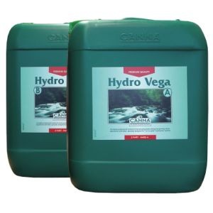 Canna Hydro Vega TV (A+B) 10L (Nejprodávanější výživa rostlin v Evropě. Vega a Flores jsou k dispozici pro měkkou i tvrdou vodu.)