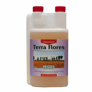 Canna Terra Flores 1L, minerální květové hnojivo (Terra Flores obsahuje všechny živiny, které rostlina potřebuje během  fáze květu. Je speciálně vyvinutá pro pěstování v květináčích a zemině.)