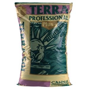 Canna Terra Professional PLUS soil 25L - pěstební substrát (Professional Plus Mix je složitější směs rašeliny s přídavkem živin pro podporu rychlého růstu.)