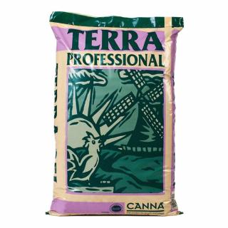 Canna Terra Professional soil 50L, pěstební substrát (Professional Mix obsahuje směs rašeliny, jakož i perlit a je obohacený o živiny. Tento produkt je pH neutrální.)