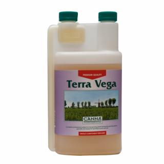 Canna Terra Vega 1L, minerální růstové hnojivo (Nejprodávanějsí výživa pro rostliny pěstované v půdě. Univerzální pro tvrdé a měkké vody.)