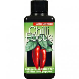 Chilli Focus 100ml, hnojivo pro chilli a papriky (Tekuté prémiové hnojivo pro chilli a papriky.)