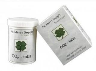 CO2 Tablety No Mercy - 60ks, CO2 generátor (Tablety CO2 No Mercy Supply jsou plné CO2 (oxidu uhličitého) a jsou náhradou za drahé CO2 systémy.)