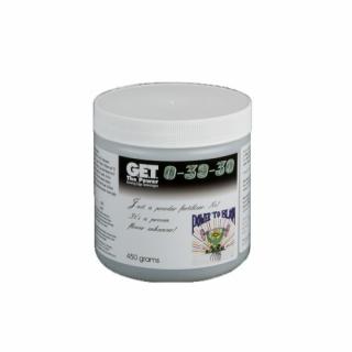 G.E.T. Power To Bloom 450 g - doplněk k hnojivům (Power to Bloom se používá jako doplněk k plnovýživovým květovým hnojivům. Může se přidávat rostlinám jak v substrátu,tak v hydroponii. 1 g/10 l Power to Bloom se přidává vždy do nového závlahového roztoku.