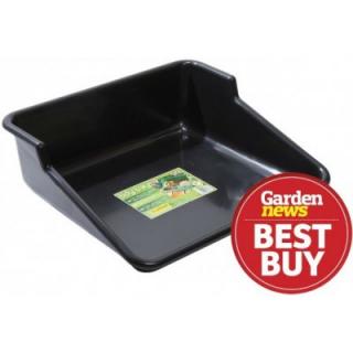 Garland podmiska plast Tidy Tray Black 61x55x20 cm (Pracovní vana/podmiska Garland je ideálním pomocníkem například při přesazování rostlin, ale uplatnění nalezne i v domácnosti či dílně. Černá barva.)