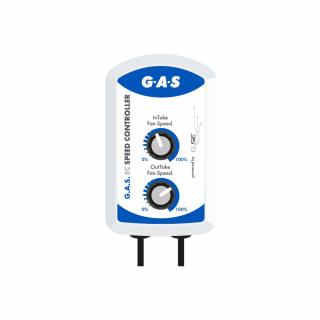 GAS EC Fan Speed Controller (Regulátor otáček EC od společnosti G.A.S pro ovládání otáček dvou ventilátorů s EC motorem.)