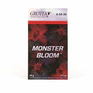 Grotek Monster Bloom 20 g, květový stimulátor (Grotek Monster Bloom je silný květový stimulátor obsahující všechny základní živiny, které rostliny potřebují pro maximální produkci.)