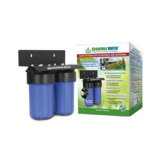 GrowMax Water Vodní uhlíkový filtr Super Grow 800 l/h (Vysokokapacitní dvoustupňový systém filtrace vody. Skvělé pro použití ve velkých zahradách.)