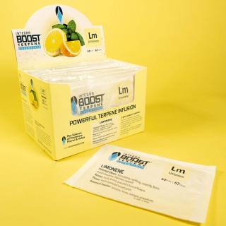 Integra Boost Terpene Essentials Limonen 4g, 62%, 1 ks (Integra Boost® Terpene Essentials Limonen. Hmotnost 4 g, vlhkost 62 %, balení 1 ks.)