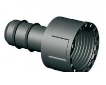 Irritec PE přípoj hadice, 2-dílný 16mm x ½“ vnitřní závit (Plastová přípojka na hadici s vnitřním závitem do tlakové závlahy Irritec.)