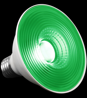 LED žárovka Agrolite Dark Night 20W (Speciálně vyvinutá noční žárovka Agrolite Dark Night se zeleným světlem, které neruší rostliny při spánku.)