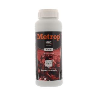 Metrop MR2, 1L (Vysoce koncentrovaná základní výživa Metrop MR2 je určena pro květovou fázi. Posiluje úspěšnou tvorbu velkých květů a plodů. NPK 10-20-40. Objem 1 litr.)