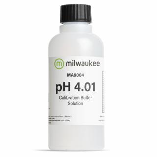 Milwaukee kalibrační roztok pH 4,01 230ml (Kalibrační roztok v sáčku pro digitální pH metry. Obsah: 230ml. pH: 4.01)