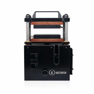 OG Crush Rosin Press Extraktor 10T (Hydraulický lis, jež využívá technologii ohřevu pro až o 80% dokonalejší extrakci.)