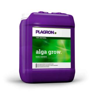 Plagron Alga Grow 10L, bio růstové hnojivo (Alga Grow - organické hnojivo pro rostliny v růstu, určen pro rašelinový substrát, obsahuje mořskou řasu, poskytuje zdravou základnu pro bohaté květy a plody, objem: 10L.)