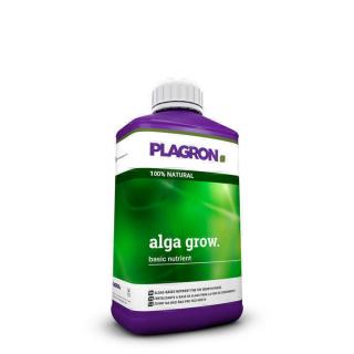 Plagron Alga Grow 1L, bio růstové hnojivo (Alga Grow - organické hnojivo pro rostliny v růstu, určen pro rašelinový substrát, obsahuje mořskou řasu, poskytuje zdravou základnu pro bohaté květy a plody, objem: 1L.)