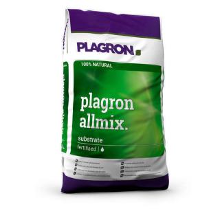 Plagron Allmix 50L, pěstební substrát (Plagron Allmix - rašelinový substrát nejvyšší kvality, prvotřídní rašelinová vlákna a organická hnojiva zajišťují potřebnou výživu pro celý pěstební cyklus. Balení 50 l)