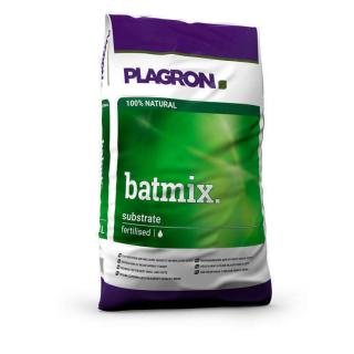 Plagron Batmix 25L, pěstební substrát (Plagron Batmix 25L - organicky předhnojený rašelinový substrát na 6 týdnů obsahující netopýří a žížalí trus s perlitem)