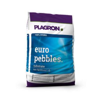 Plagron Euro Pebbles 10L, keramzit  (Vysoce kvalitní inertní substrát pro hydroponické pěstování. Keramzit Plagron Euro Pebbles, objem 10L. Velikost kuliček 8-16mm.)