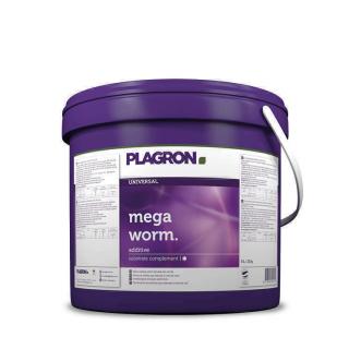 Plagron Mega Worm 5L, žížalí trus (Přírodní půdní doplněk vytvořený žížalami, Plagron Mega Worm 5L. Úrodný vermikompost stimuluje půdní život. Dříve Bio Humus.)