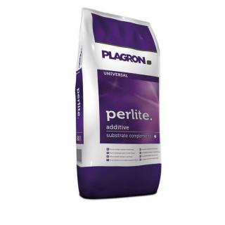 Plagron Perlite 10L, perlit (Perlite je expandovaná vulkanická hornina, která zlepšuje provzdušnění substrátu a zlepšuje odvodnění.)