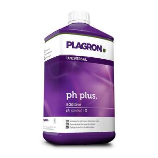 Plagron pH Plus 25% 1L, hydroxid draselný (Regulátor Plagron pH Plus umožňuje rychle zvýšit pH živného roztoku na optimální úroveň.)
