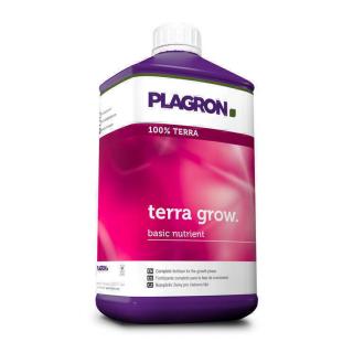 Plagron Terra Grow 1L, minerální růstové hnojivo (Plagron Terra Grow - růstové minerální hnojivo do půdních substrátů, podporuje zdravý a silný růst kořenového systému, vhodné i pro hnojení matečních rostlin. Objem: 1 l)