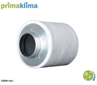 Prima Klima ECO filter K2600mini 100mm, 240 m3/h, pachový filtr (180 - 240m3/h, 100mm)
