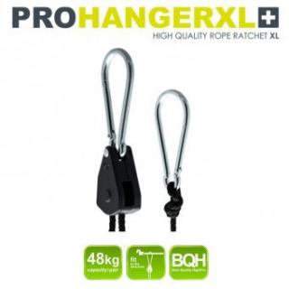 PROhangerXL, závěsný systém, nosnost 68kg/pár (Velký závěsný systém na filtry a stínidla, PROhanger s celkovou nosností 48kg. Rozšířené kovové karabiny, délka lanek 1,5 metru.)